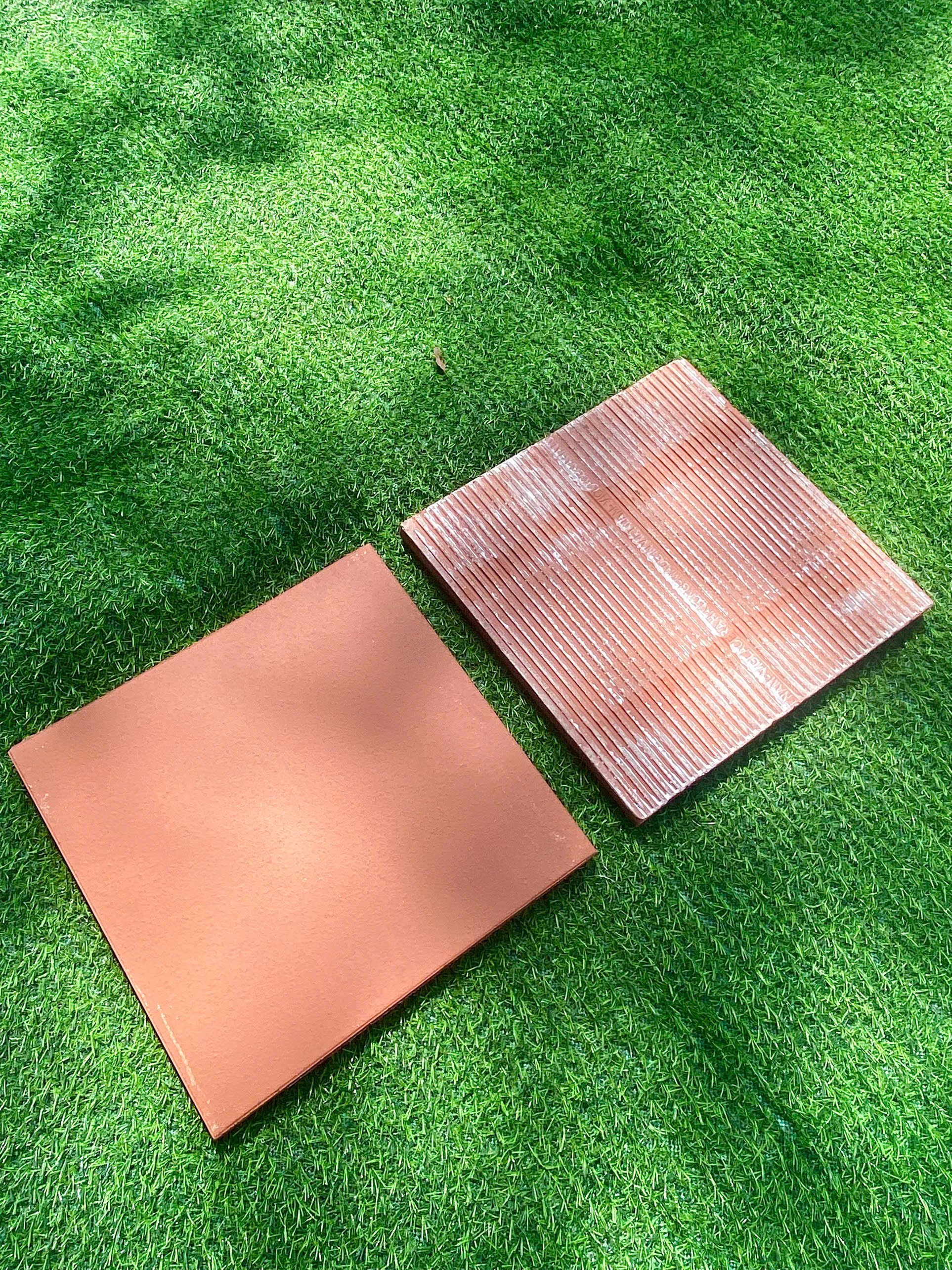 Gạch lát 300x300x25mm đỏ nhạt Viglacera Hạ Long