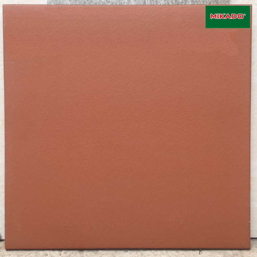 Gạch lát 60x60cm màu đỏ tráng men Mikado