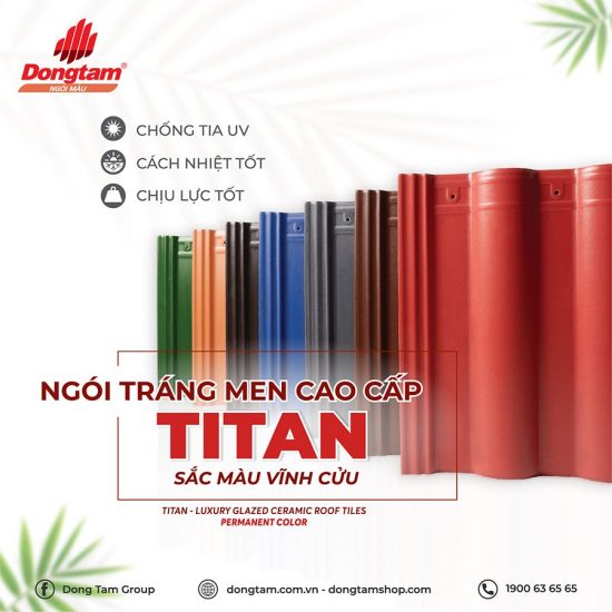 Ngói tráng men cao cấp TITAN004