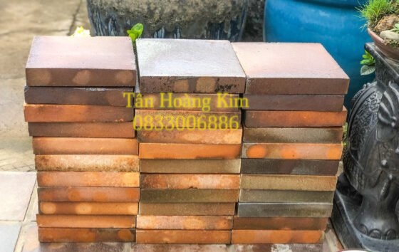 Gạch bát cổ 30x30x5cm thủ công