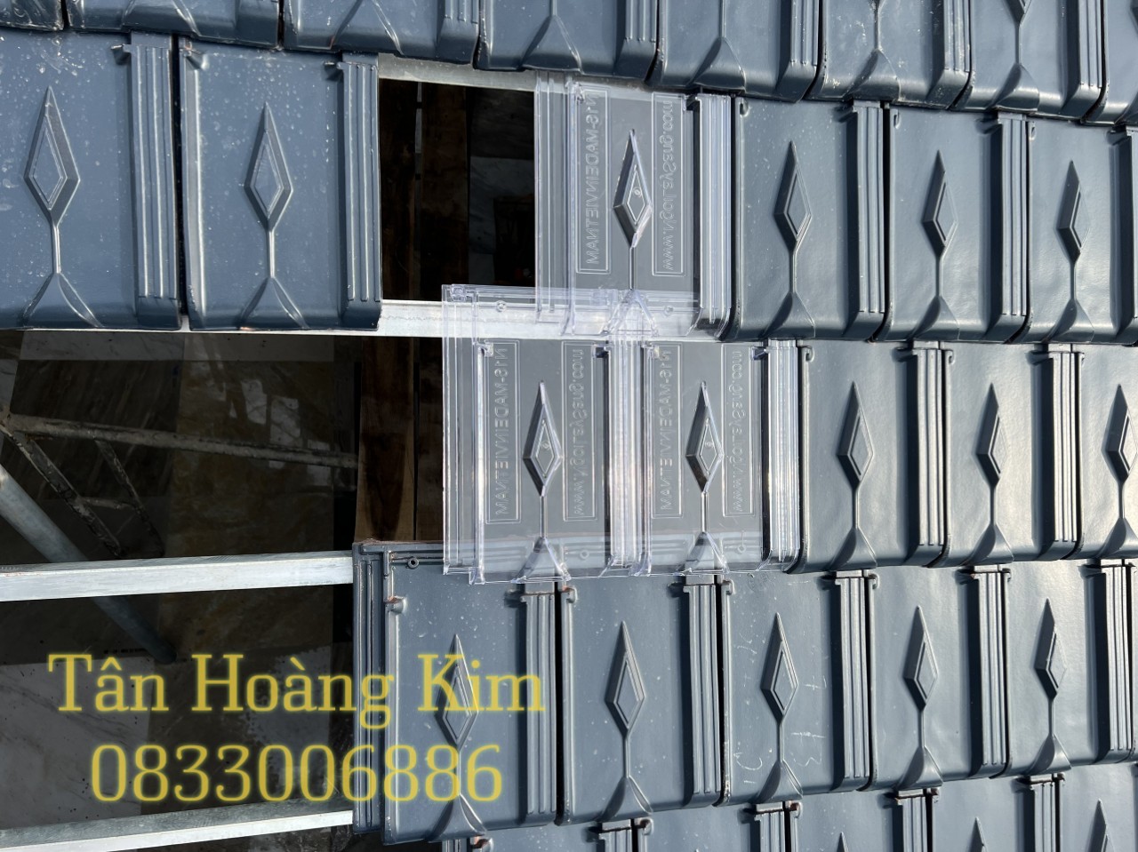 Ngói lấy sáng 22 viên/m2