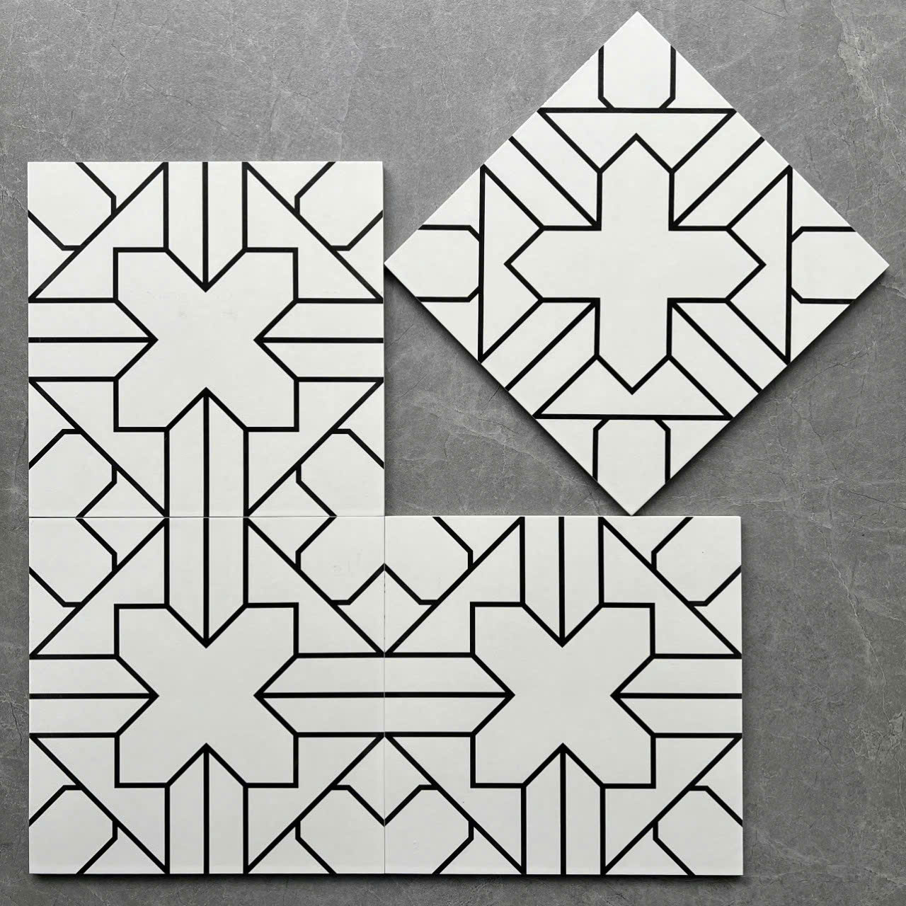 Gạch bông KT 30x30cm Trung Quốc