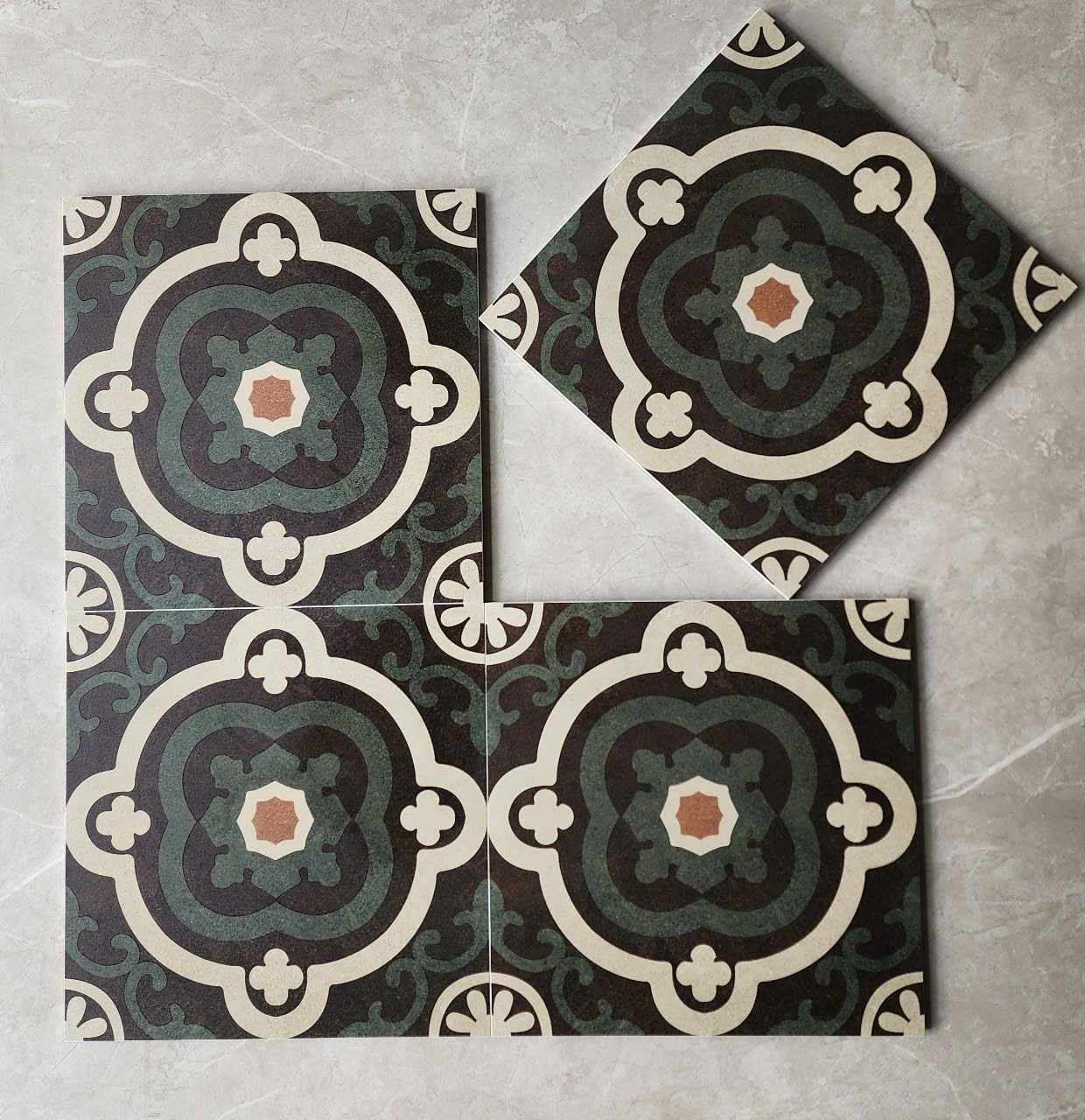 Gạch bông KT 30x30cm Trung Quốc