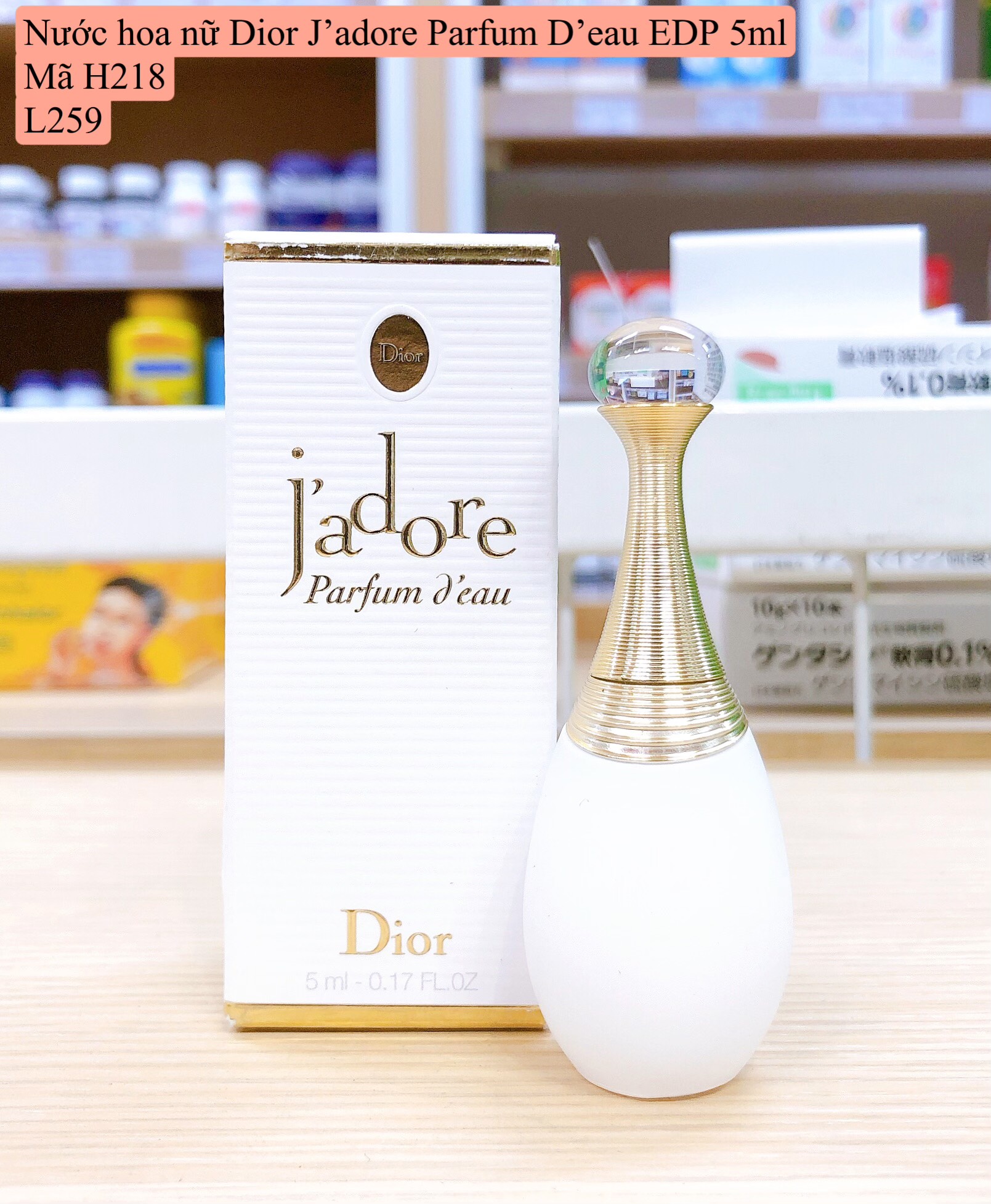 Nước Hoa Dior Jadore EDP Minisize 5ml  Mint Cosmetics  Save The Best For  You