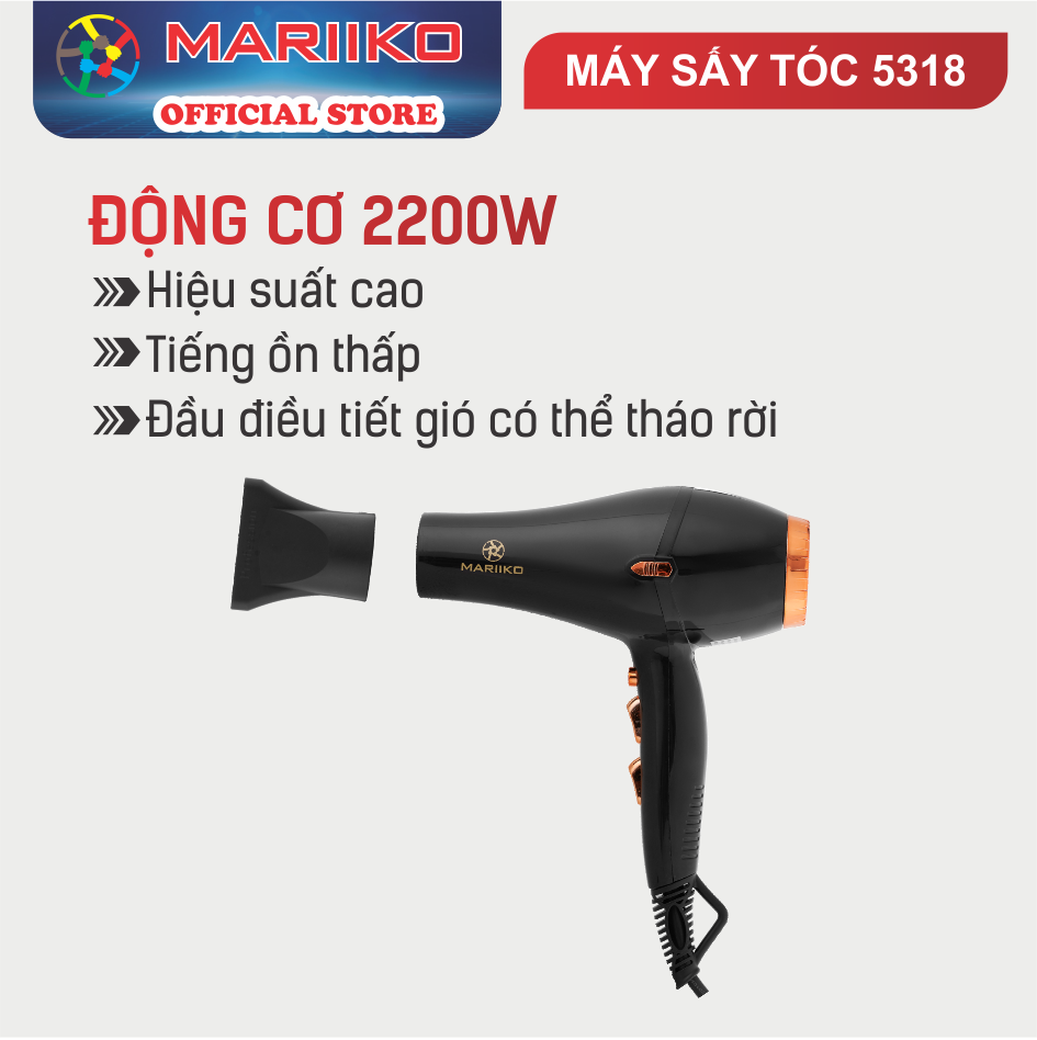 Máy Sấy Tóc Mariiko Mr-5138