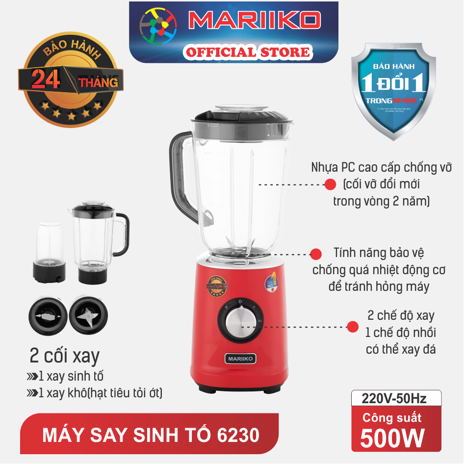 SINH TỐ CHUYÊN DỤNG MARIIKO MR 6230