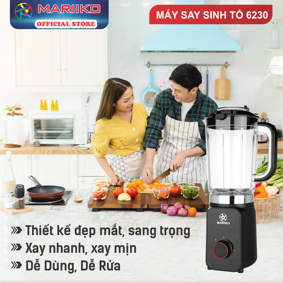MÁY XAY SINH TỐ ĐA NĂNG MARIIKO 6238