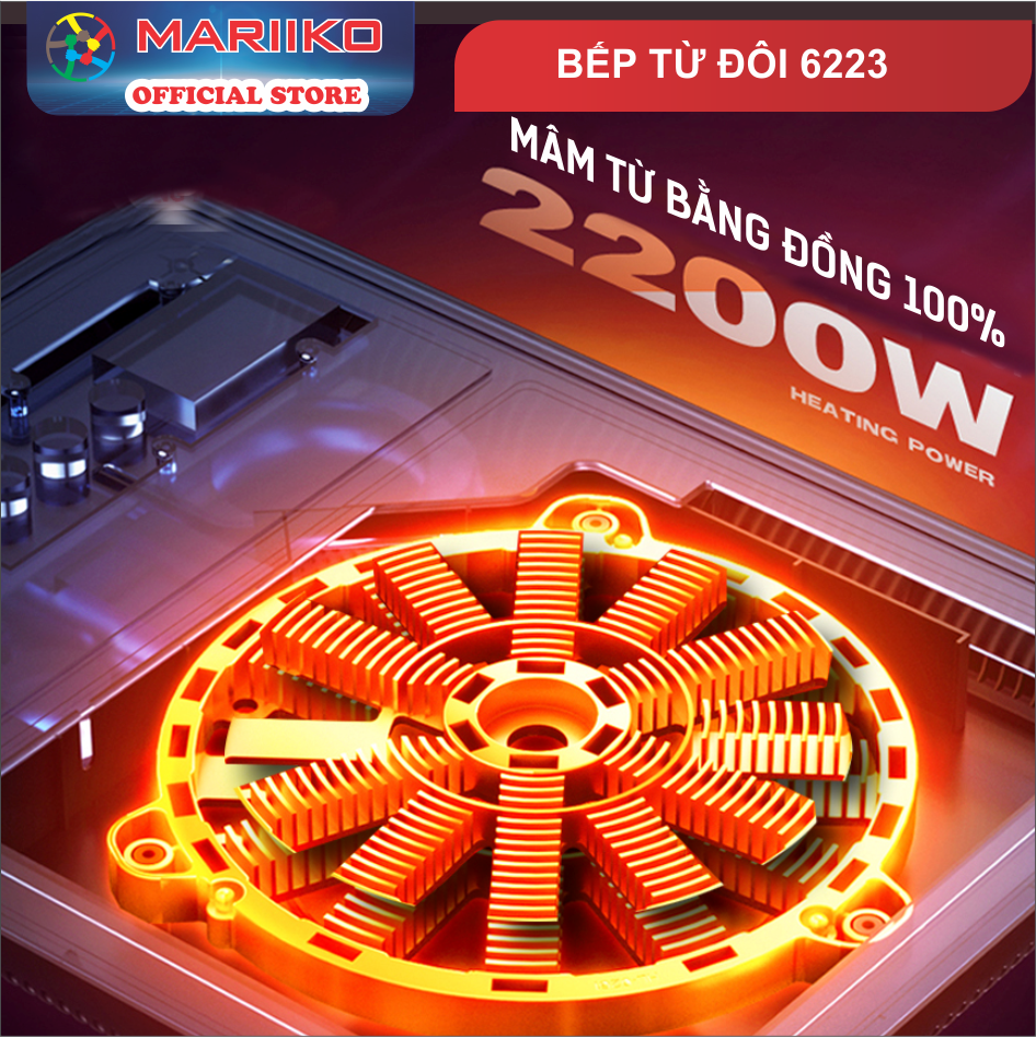 BẾP TỪ ĐÔI MARIIKO MR-6223
