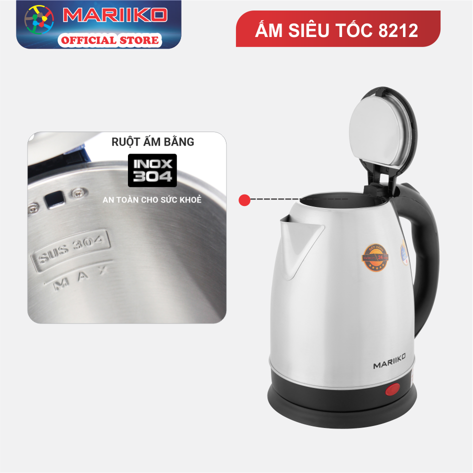ẤM ĐUN NƯỚC SIÊU TỐC MARIIKO