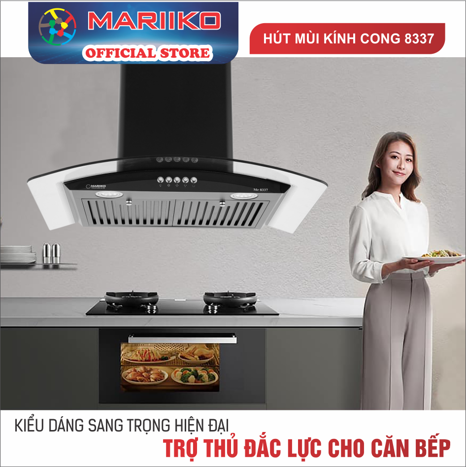 Máy Hút Mùi Nhà Bếp Mariiko Mr-8339