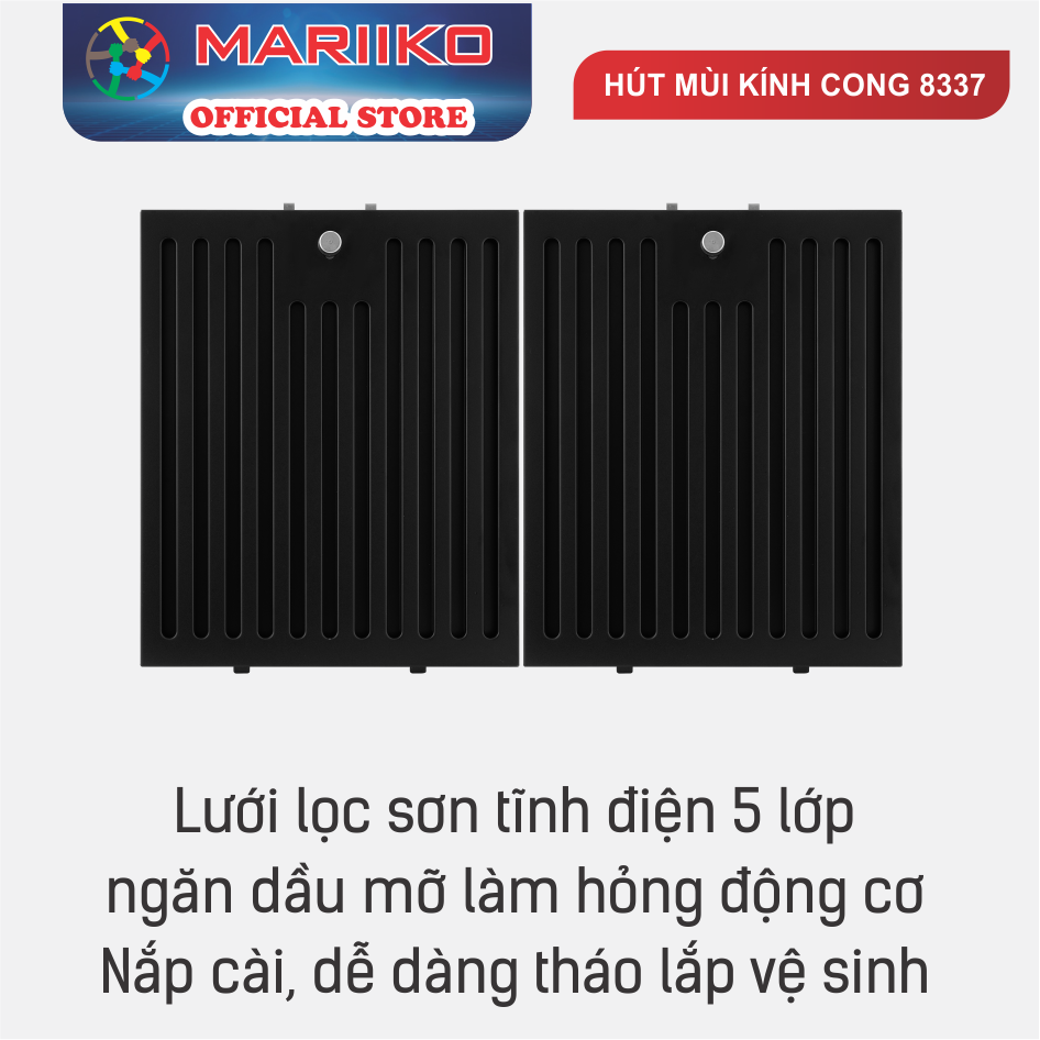 Máy Hút Mùi Nhà Bếp Mariiko MR-8337