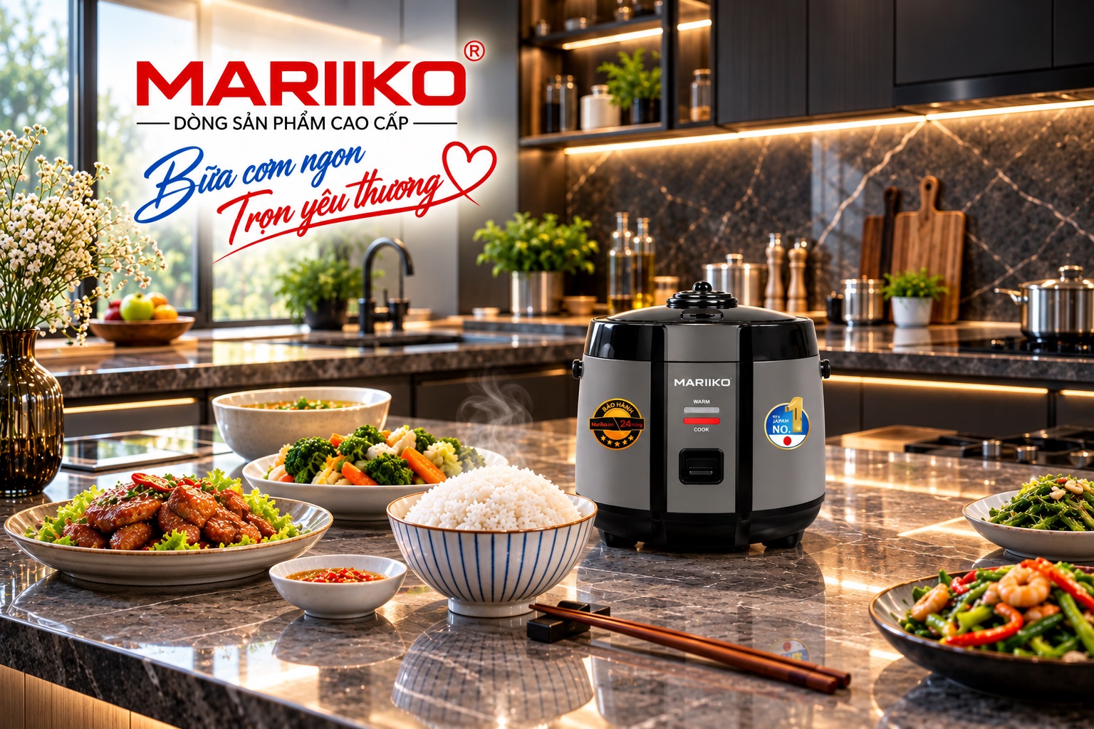 Nồi cơm điện MARIIKO Mr-8818