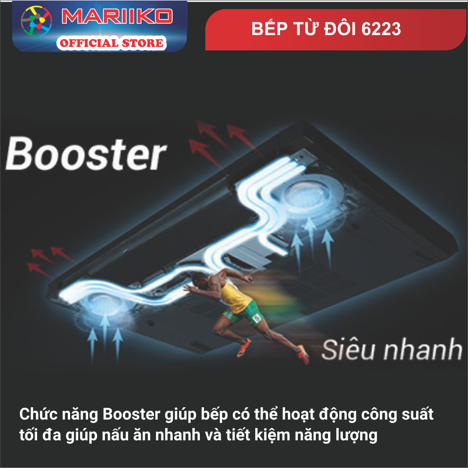 BẾP TỪ ĐÔI MARIIKO MR-6223
