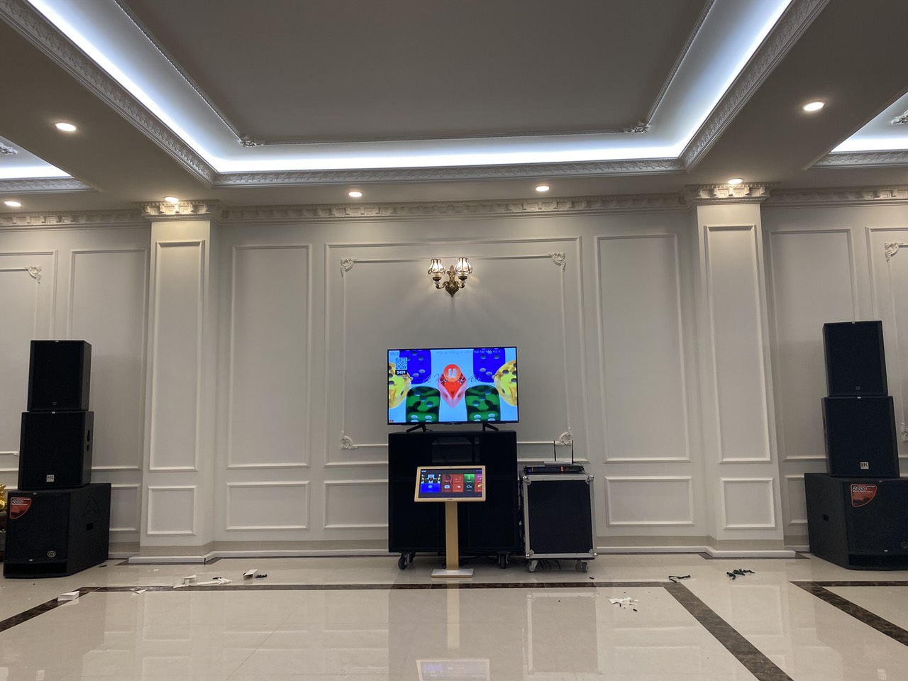 BAS Audio thiết kế, lắp đặt dàn Karaoke gia đình tại TP Nam Định