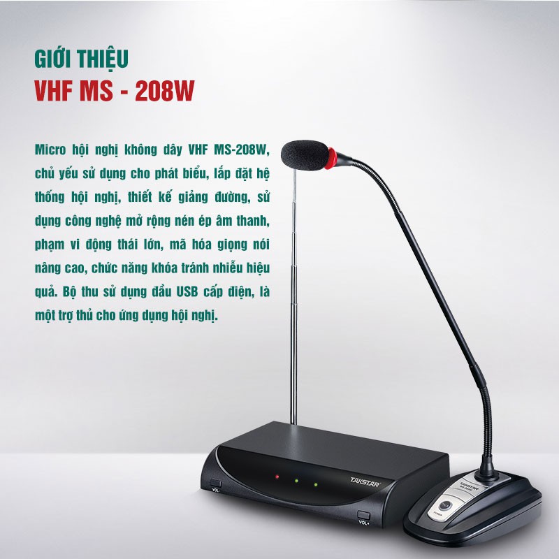 Micro hội nghị Takstar MS-208W