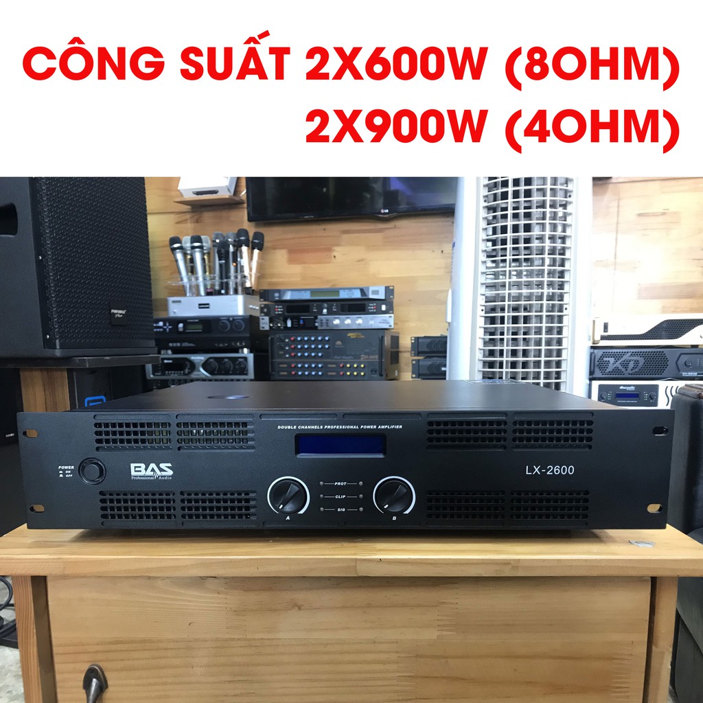 Công suất BAS Audio LX2600