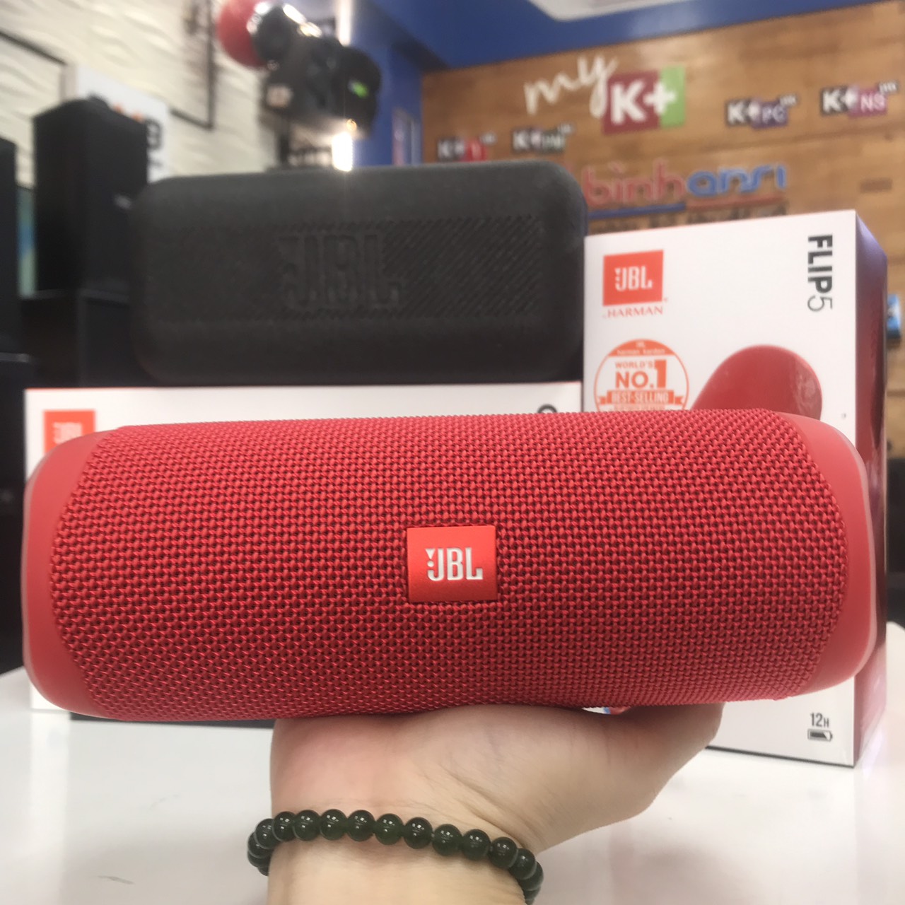 Loa bluetooth JBL Flip 5, loa di động kháng nước, loa JBL chính hãng