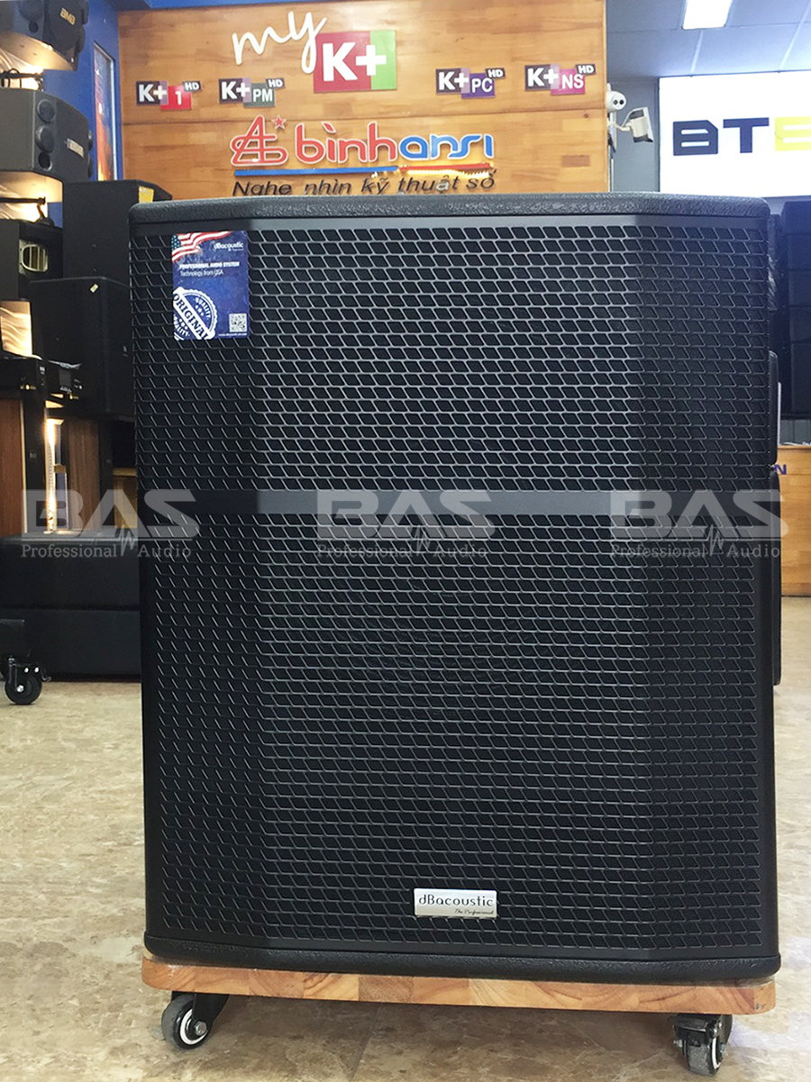 loa sub dBacoustic DK S115+, loa sub hơi bass 40cm tại Nam Định