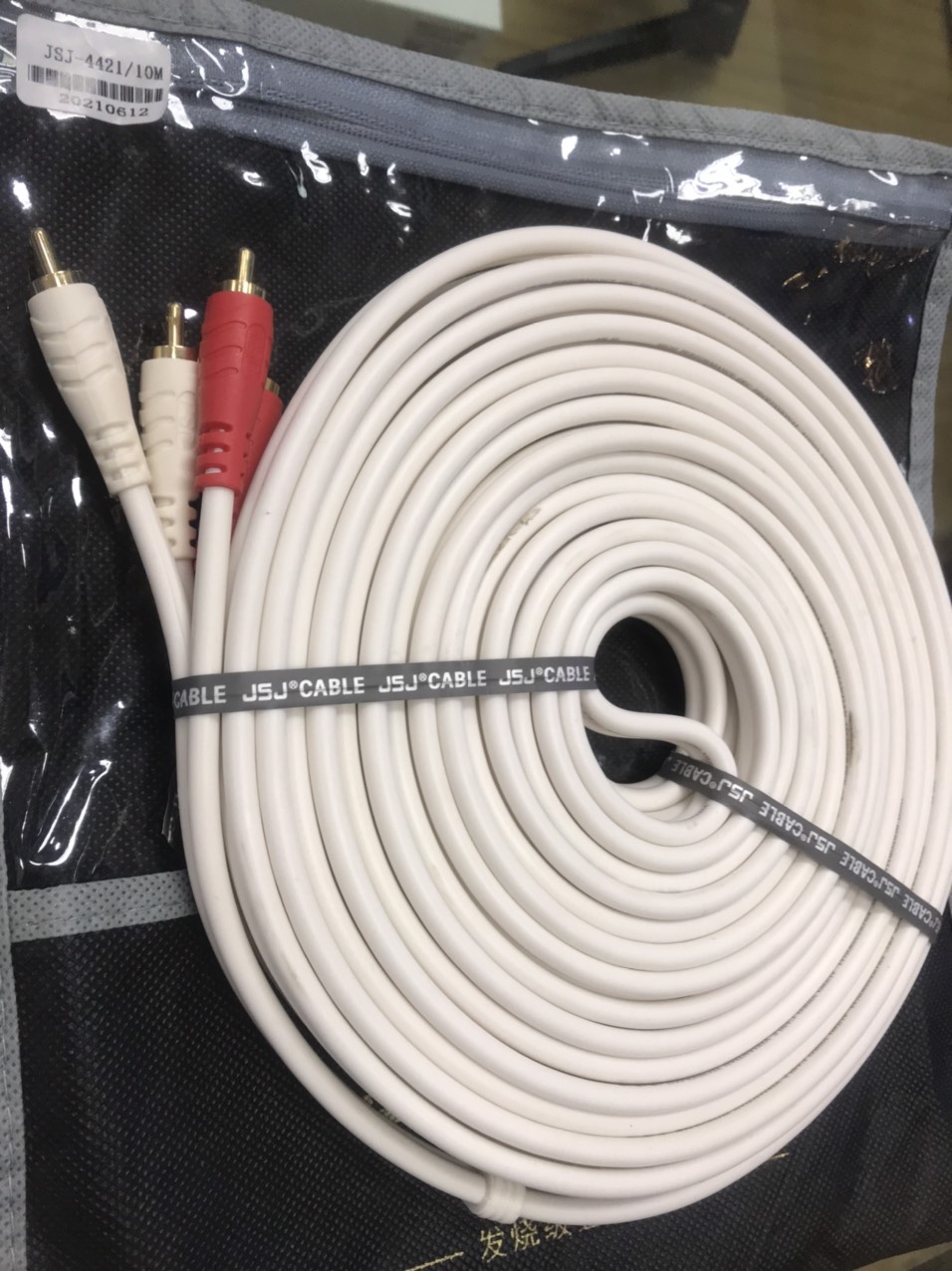 Cáp AV hoa sen 2 đầu RCA, Dây loa AV 2 ra 2, Cáp Audio 2RCA