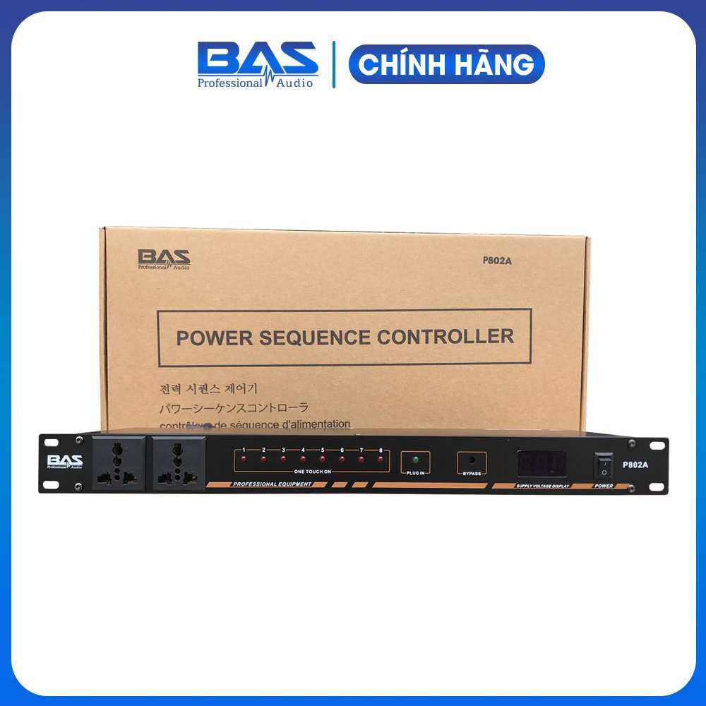 Quản lý nguồn BAS Audio P802A