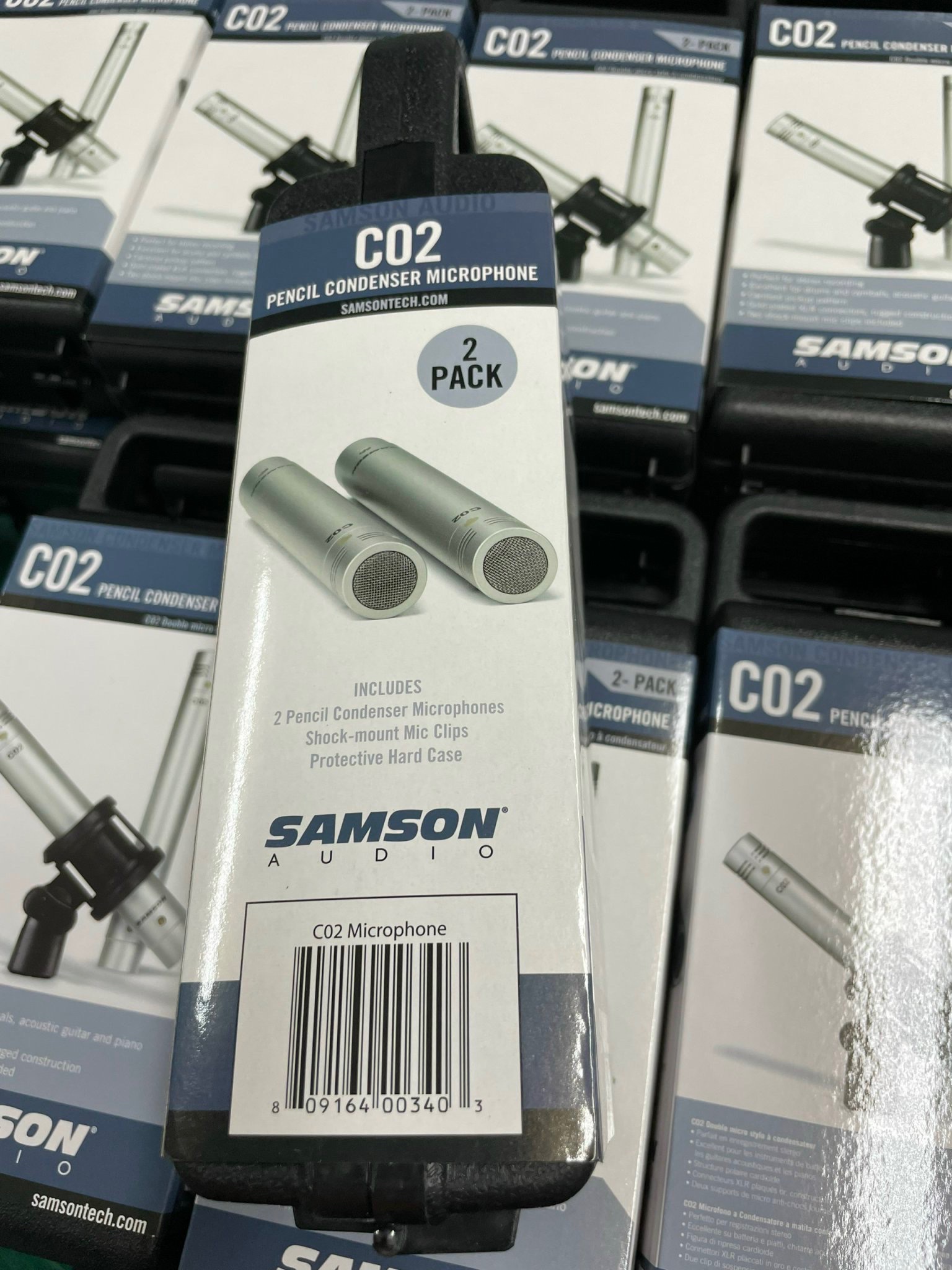 [Chính hãng] Micro thu âm nhạc cụ chuyên nghiệp Samson C02