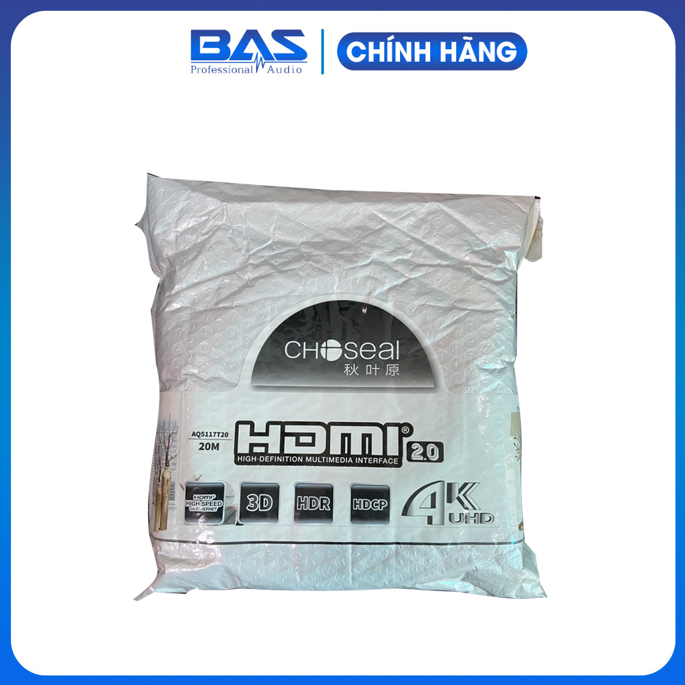 Dây HDMI Choseal - hỗ trợ 4k và 3D (20m)