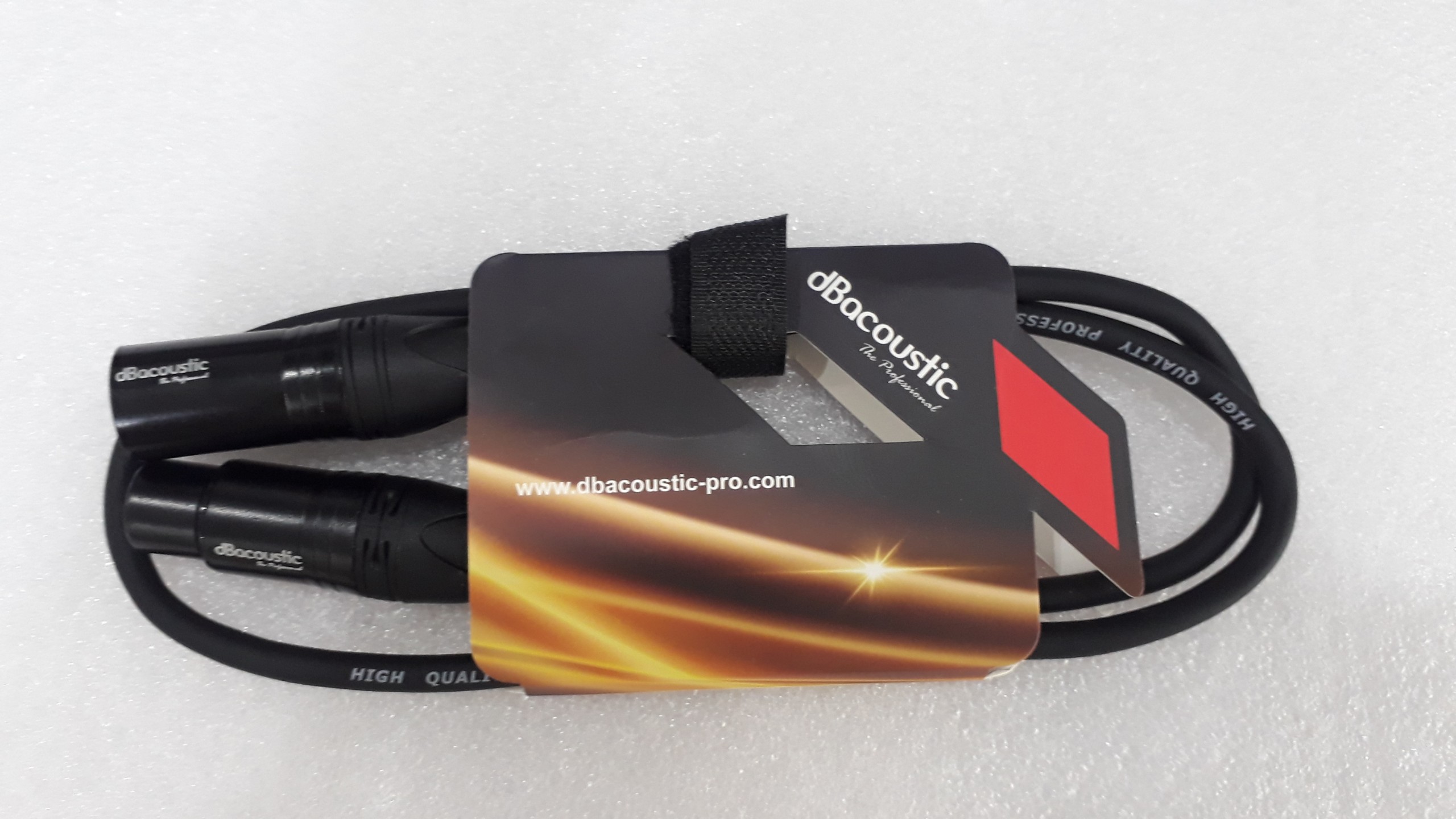 Dây canon dbacoutic, dây canon đực cái dài 0.8m, dây audio cao cấp dành cho dàn âm thanh