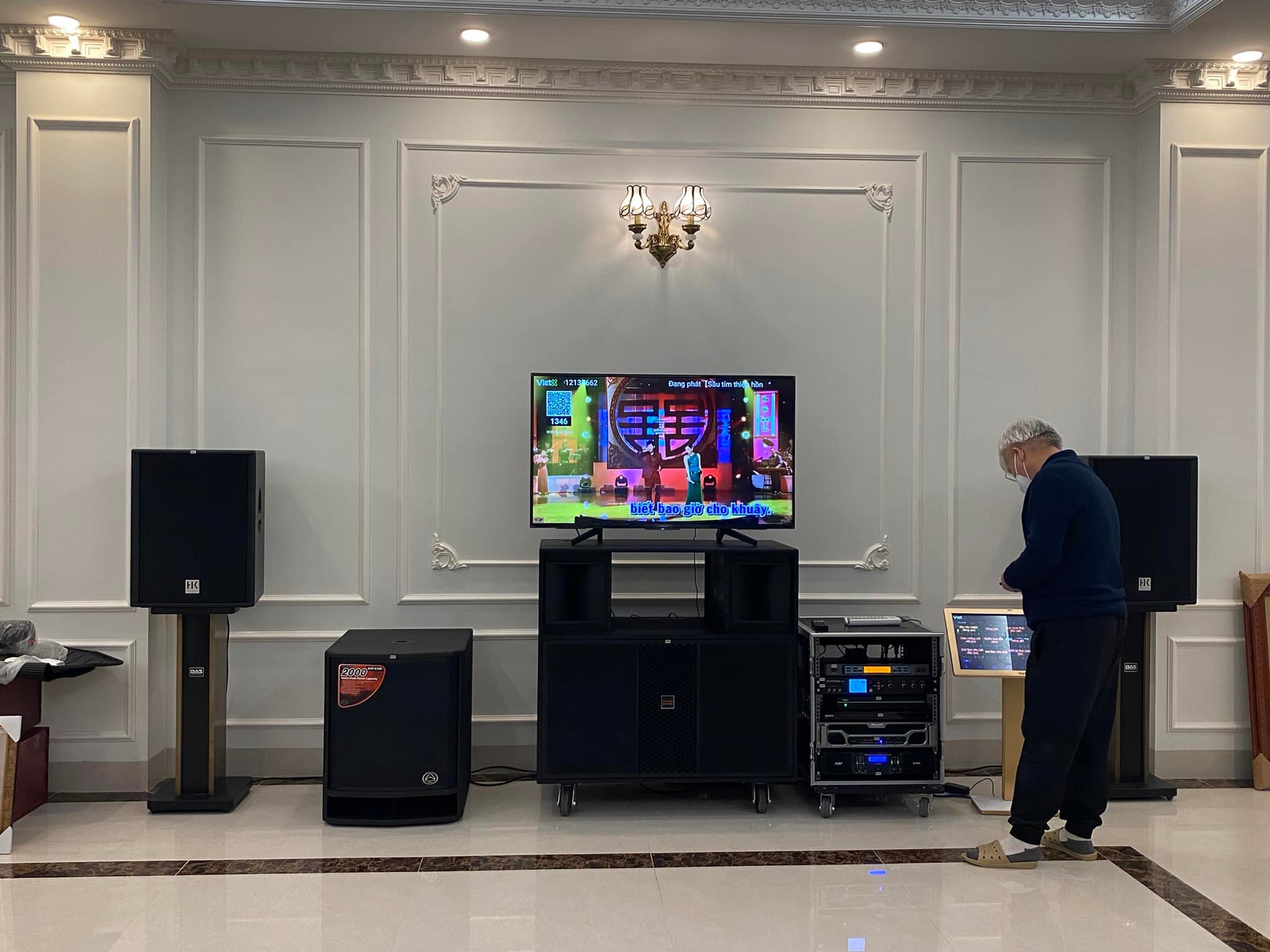 DÀN KARAOKE GIA ĐÌNH CAO CẤP HK AUDIO