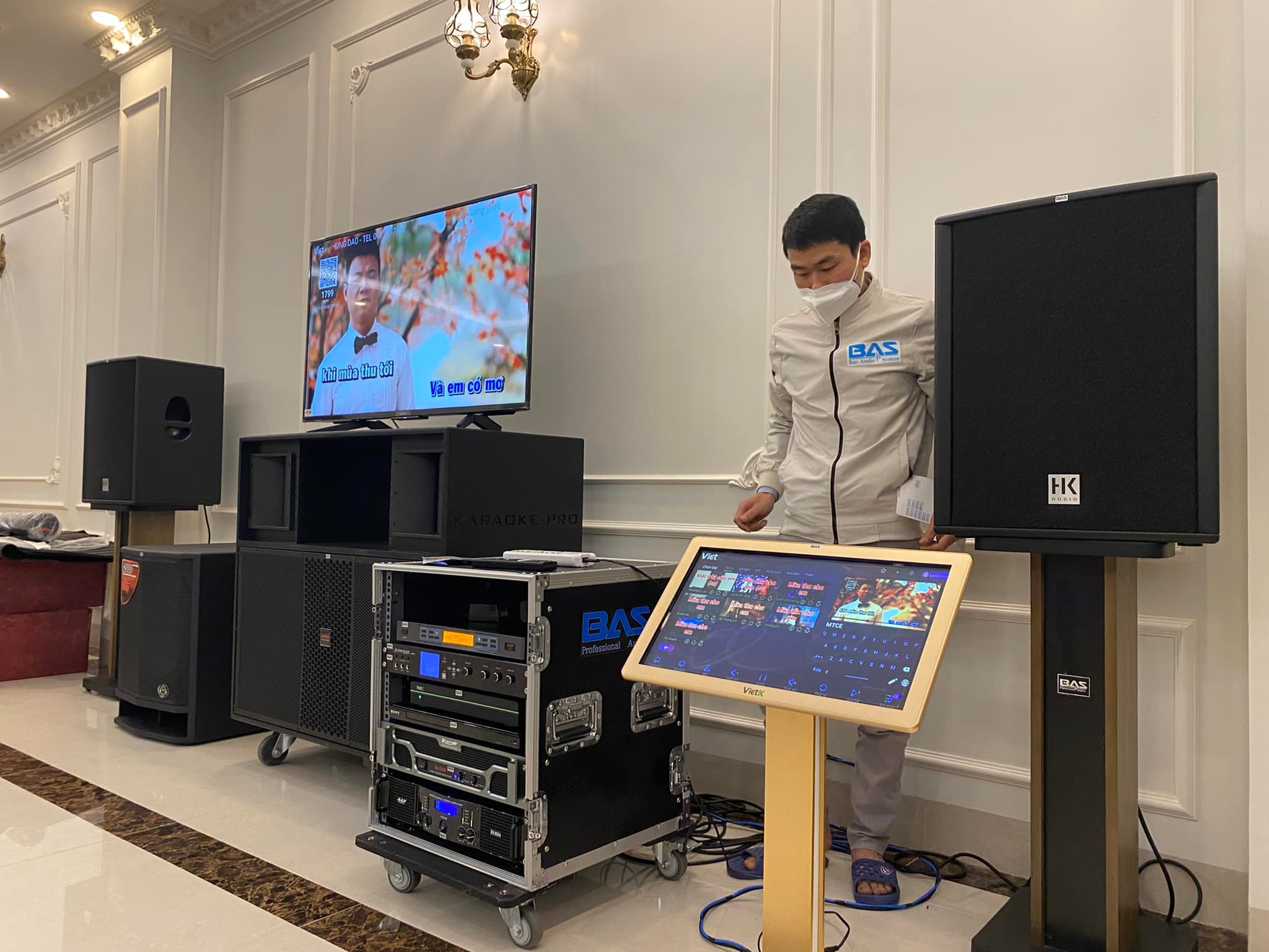 DÀN KARAOKE GIA ĐÌNH CAO CẤP HK AUDIO