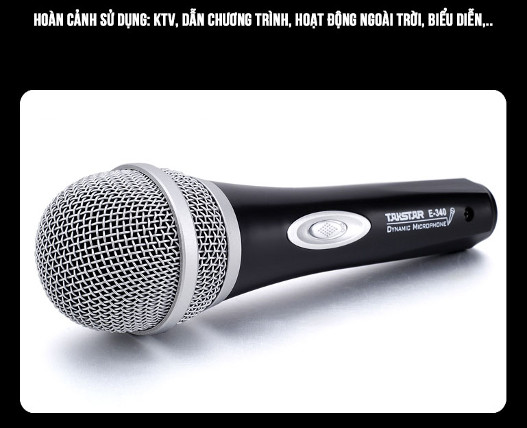 Mic có dây Takstar E-340