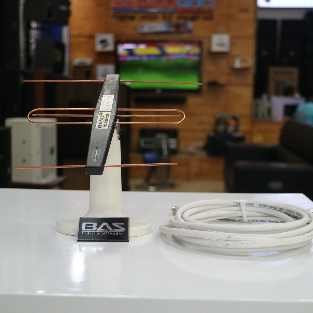 Anten VRY liền dây, anten khuếch đại thu các kênh TV trên hạ tầng DVB T2