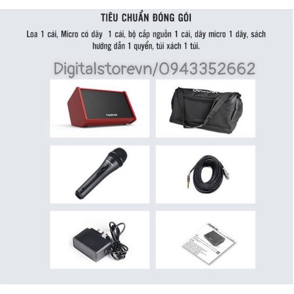 LOA KÉO CHUYÊN NGHIỆP BLUETOOTH TAKSTAR OPS-25 40W - Loa xách tay takstar OPS 25