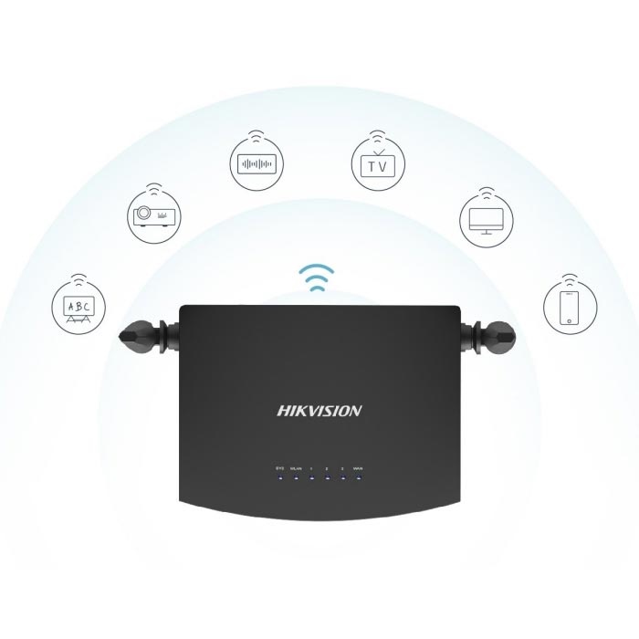 Router Wifi thông minh chuẩn N tốc độ 300Mbps HIKVISION DS-3WR3N. Bộ Phát wifi