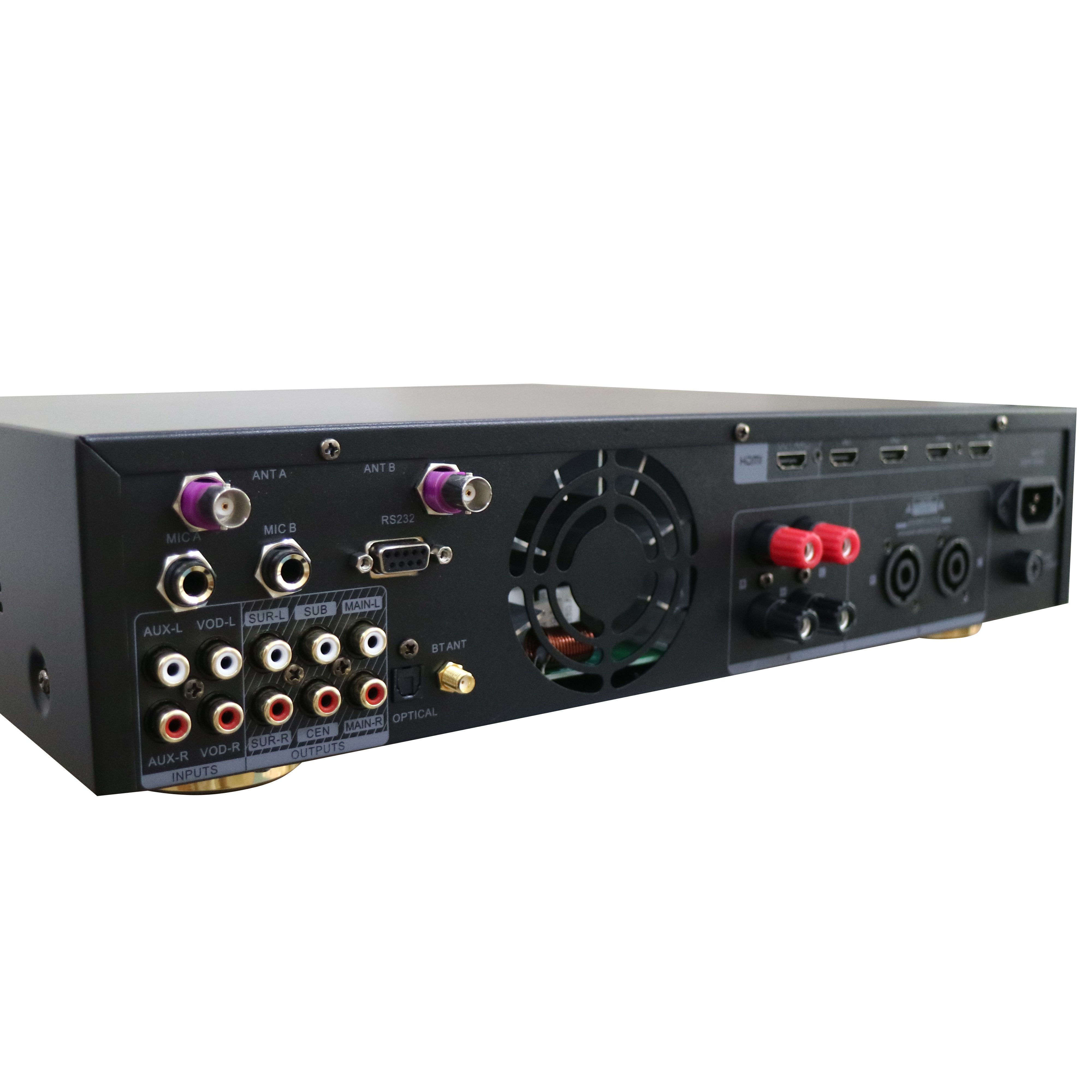 Công suất liền vang liền micro BA600, amply 3in1 dành cho dàn karaoke