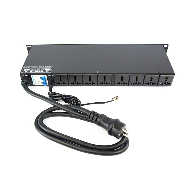 Quản lý nguồn Kiwi S802A, có aptomat tự động ngắt khi quá tải