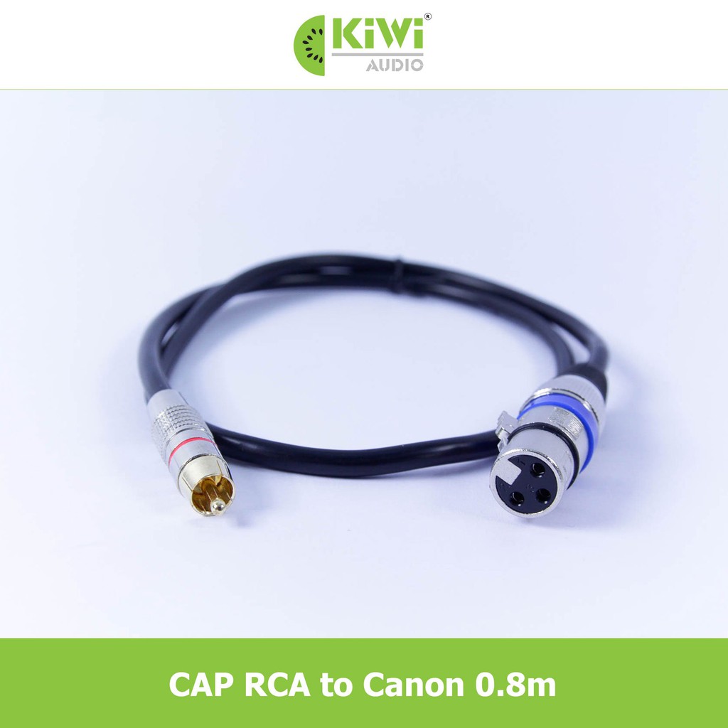 Dây RCA to canon âm Kiwi CR0.8