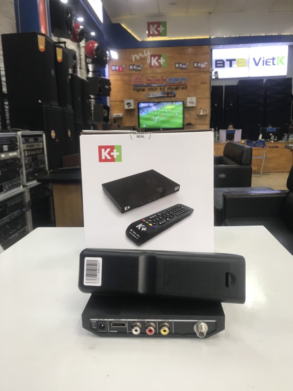 Bộ thuê bao phụ K+ Multiroom tự lắp đặt đơn giản. Truyền Hình K+ Bình Ansi (50k/tháng)