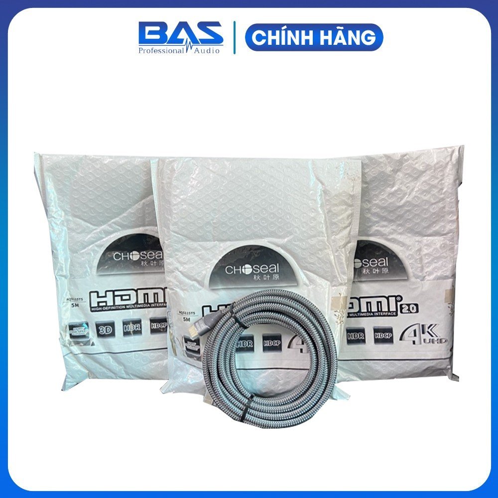 Dây HDMI Choseal - hỗ trợ 4k và 3D (5m)