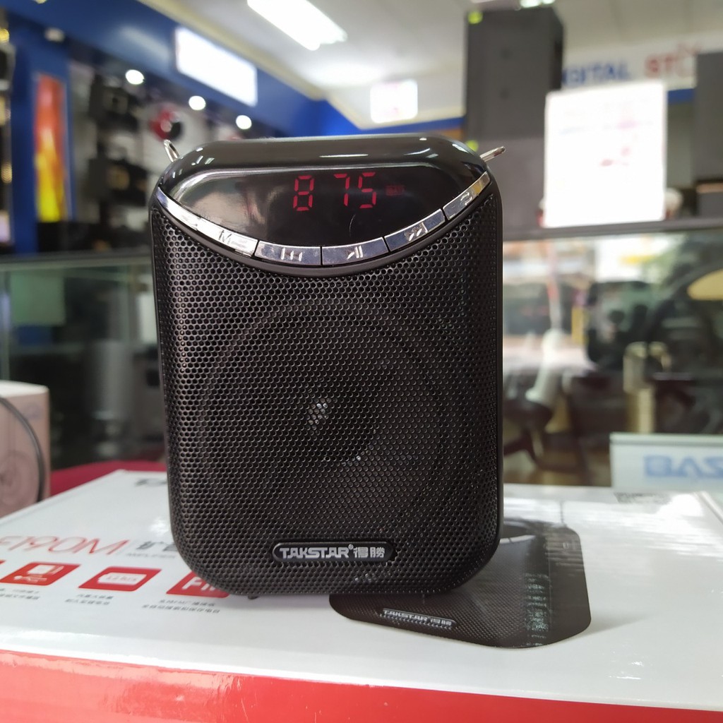 [ Chính Hãng ] Máy trợ giảng Takstar E190M kèm 2 micro không dây và có dây