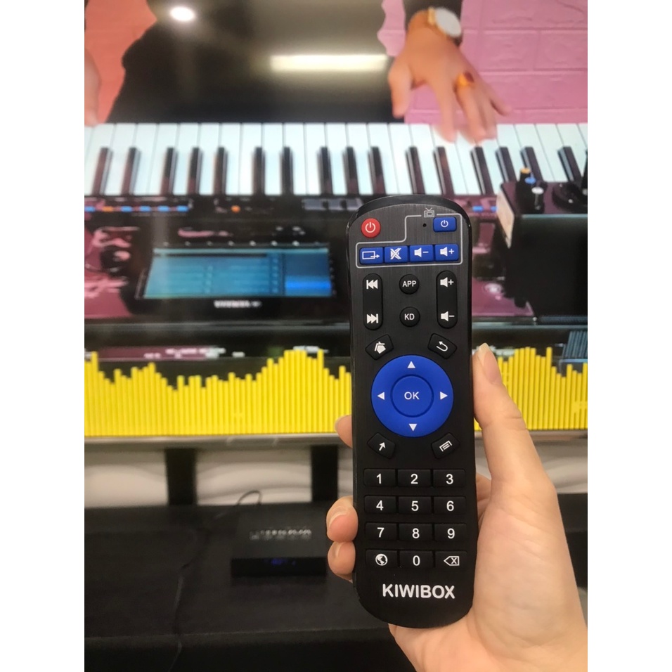 Điều khiển đầu Kiwibox, tương thích với hầu hết các model đầu, remote kiwibox chính hãng