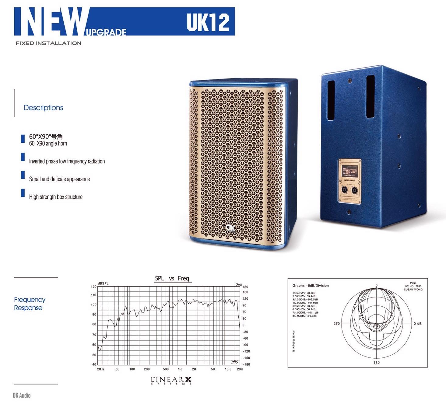 Loa DARDANKING DK UK12K hàng chính hãng nhập khẩu bass 30, loa sơn mài cao cấp karaoke chuyên nghiệp, quán hát, sân khấu, sự kiện