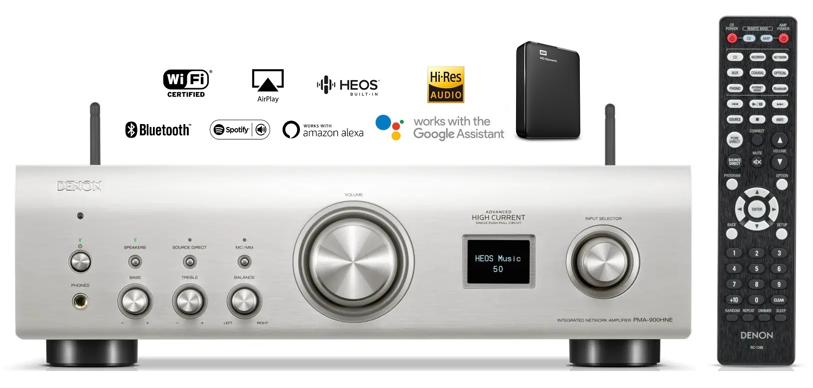 Amplifier Denon PMA 900HNE, ampli nghe nhạc cho dàn âm thanh cao cấp