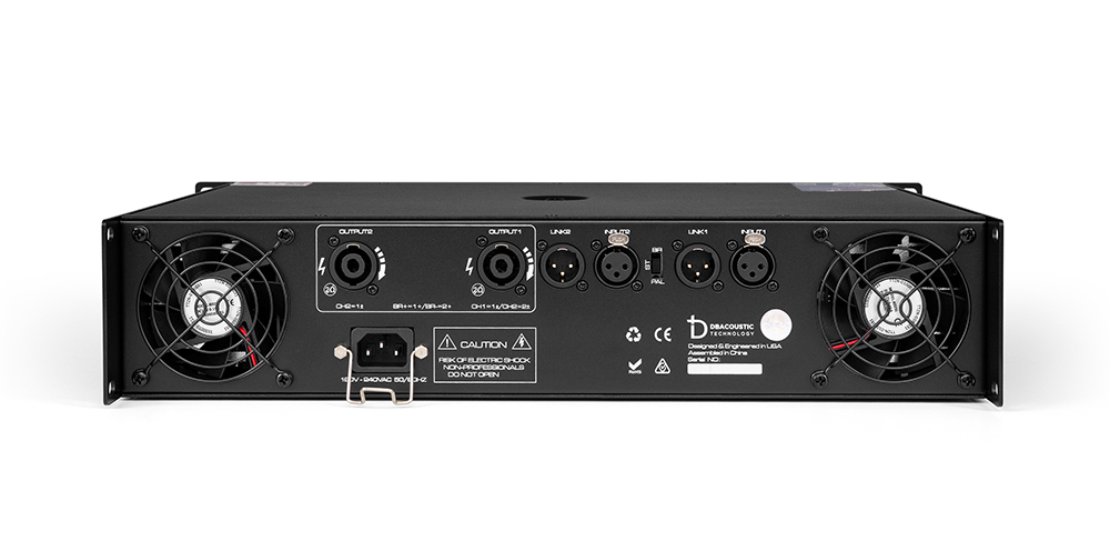 Cục đẩy công suất dBacoustic KP550 Premium, 2x550W, Class AB