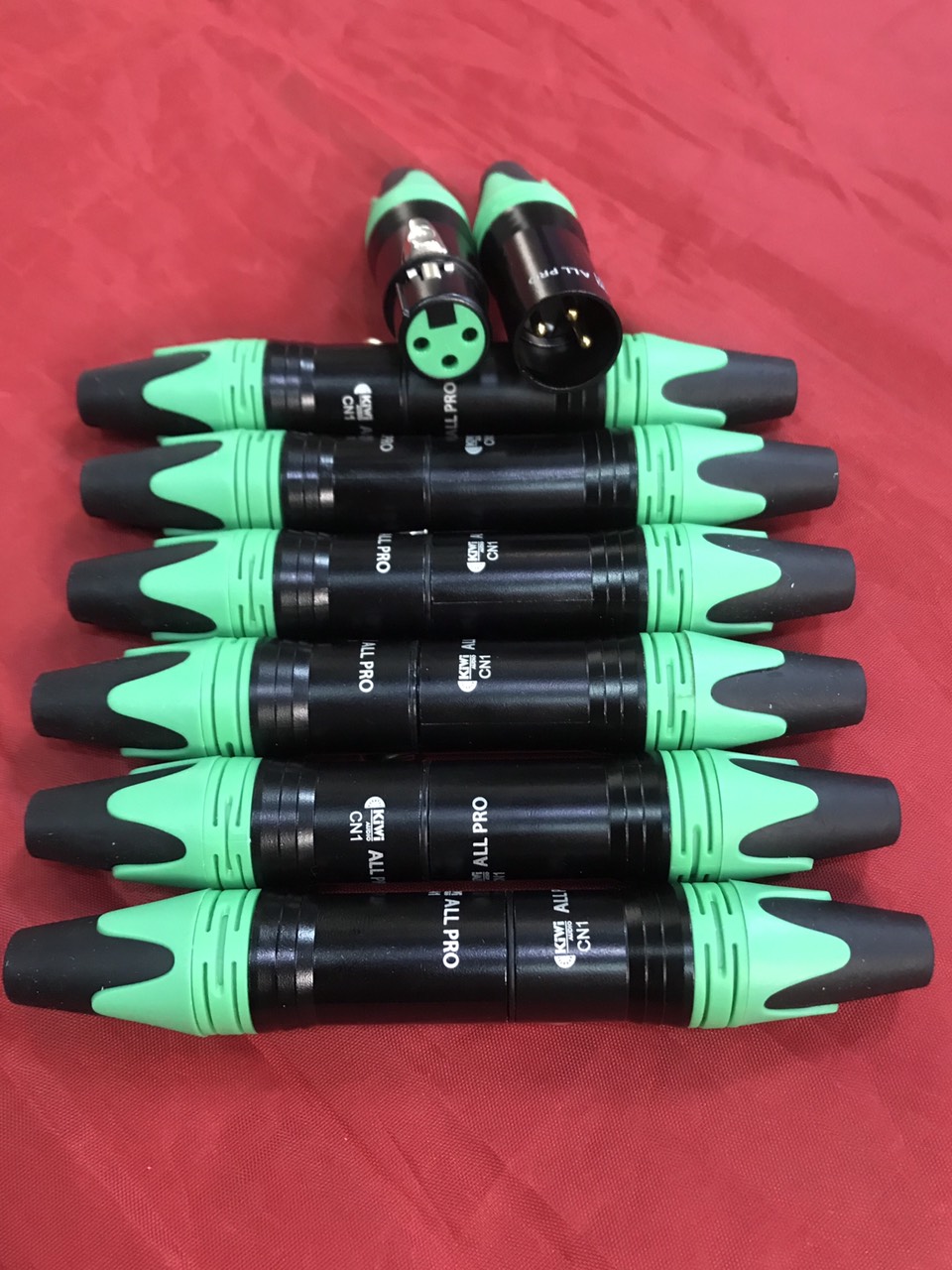 Jack hàn canon, giá 1 cặp 1 jack âm + 1 jack dương