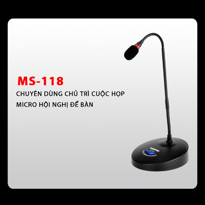 Micro hội nghị hội thảo có dây Takstar MS 118