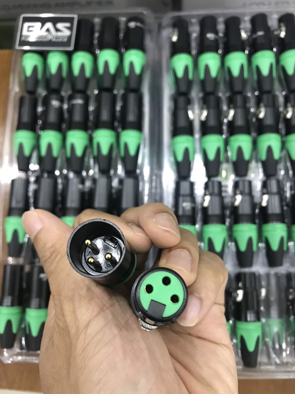 Jack hàn canon, giá 1 cặp 1 jack âm + 1 jack dương