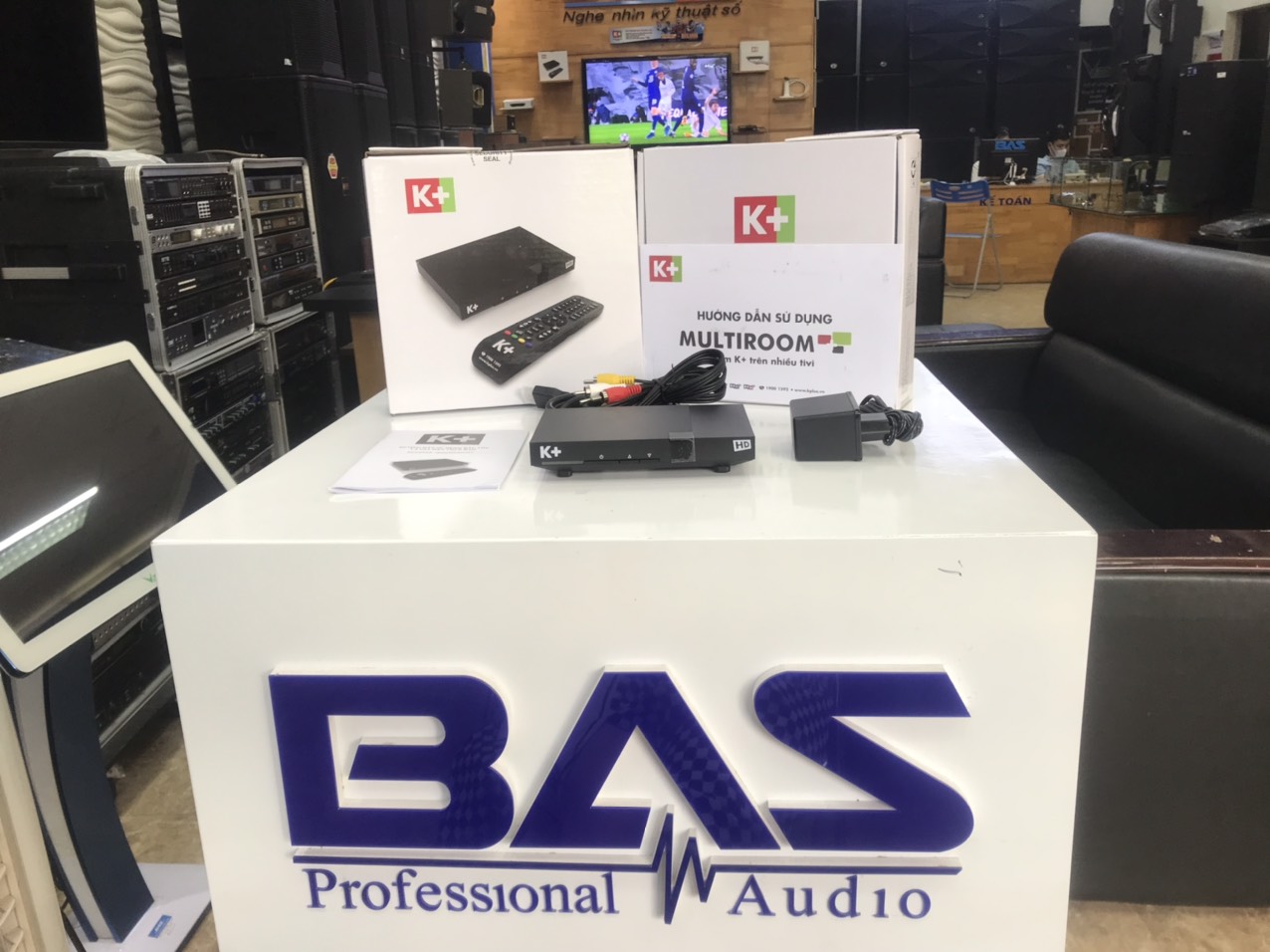 Bộ thuê bao phụ K+ Multiroom tự lắp đặt đơn giản. Truyền Hình K+ Bình Ansi (50k/tháng)