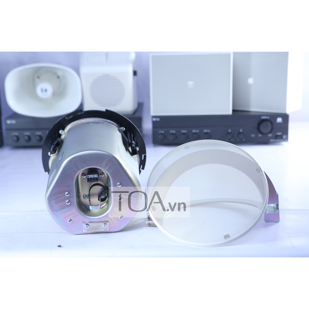TOA F-2352C, loa âm trần tán rộng, công suất 30W, hàng chính hãng