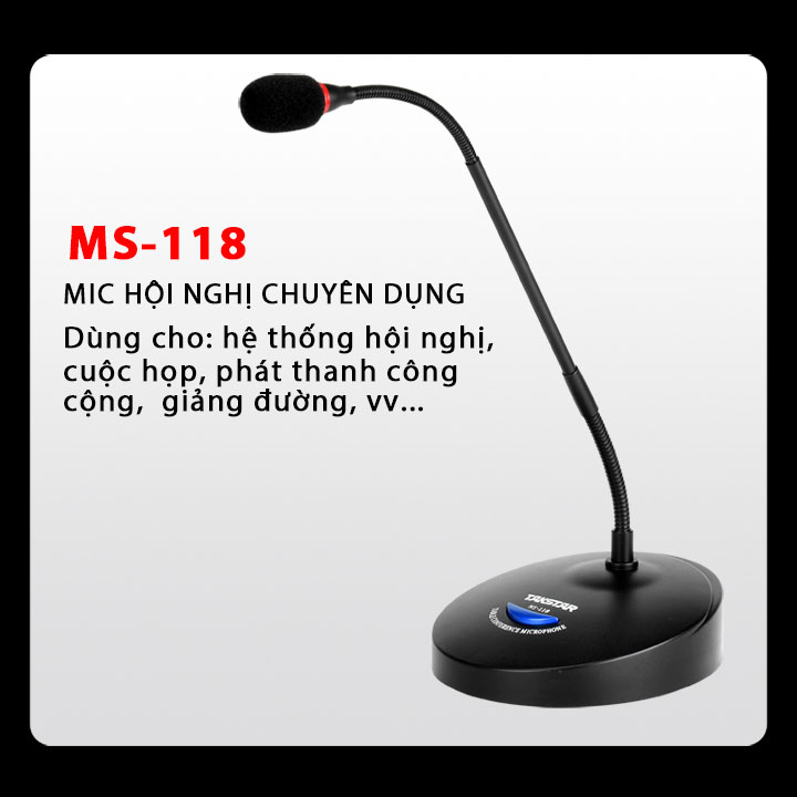 Micro hội nghị hội thảo có dây Takstar MS 118