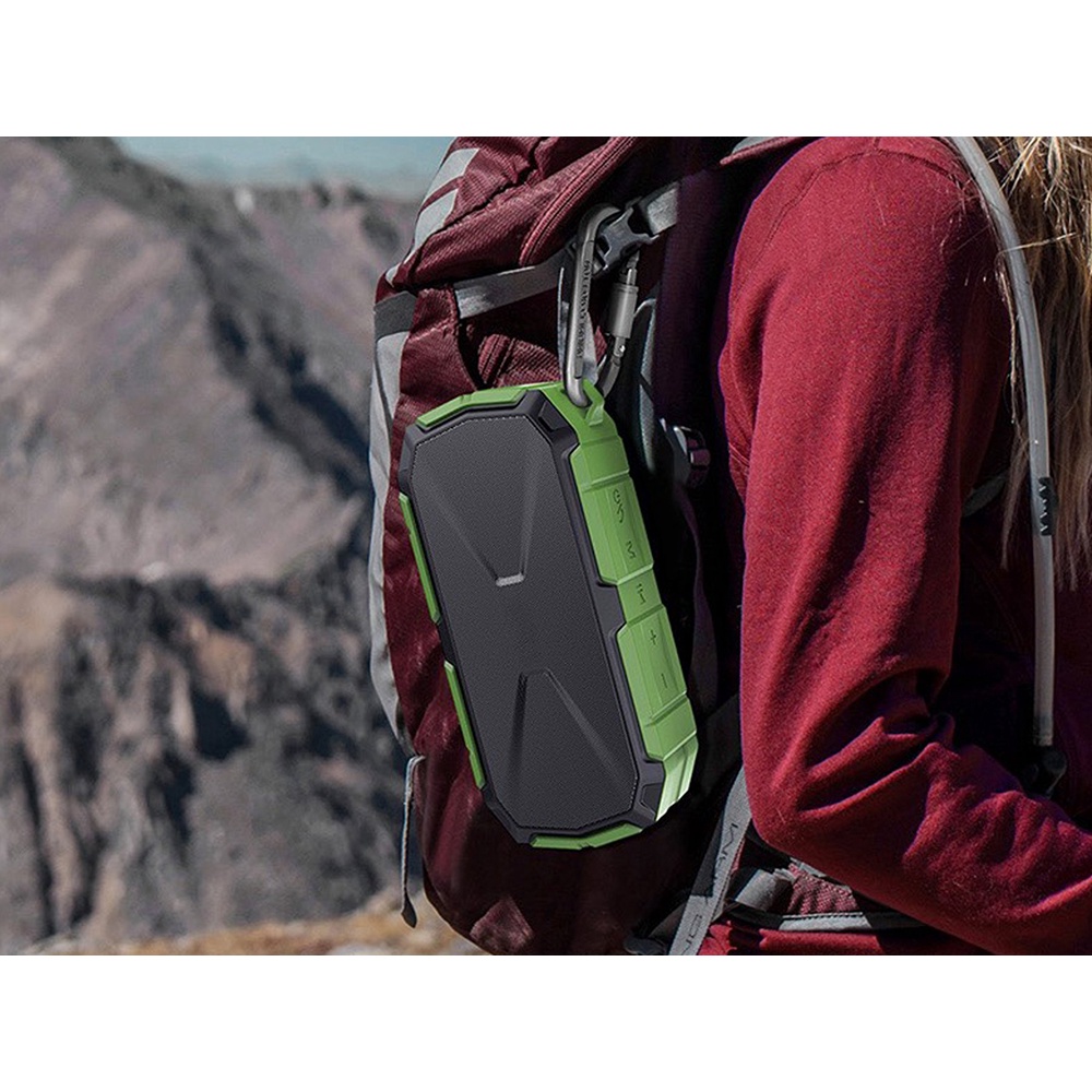 Loa Bluetooth Kiwi IS01, công nghệ TWS kết nối hai loa nghe Stereo, công suất 10W, kháng nước IPX7